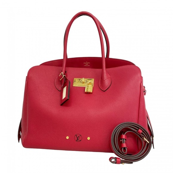 Louis Vuitton Milla Red Leather handbag - Picture 1 of 10